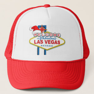 Welcome to Fabulous Las Vegas Christmas Trucker Hat