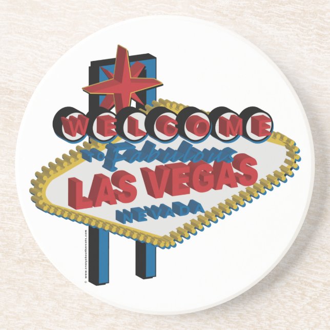 Welcome to Fabulous Las Vegas Coaster (Front)