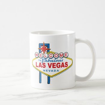Welcome To Fabulous Las Vegas Coffee Mug by Incatneato at Zazzle