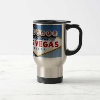 Welcome To Fabulous Las Vegas Historic Sign Travel Mug