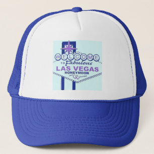 Welcome to Fabulous Las Vegas Honeymoon Trucker Hat