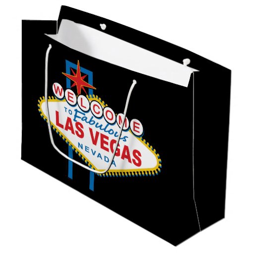 to Fabulous Las Vegas Large Gift Bag Zazzle