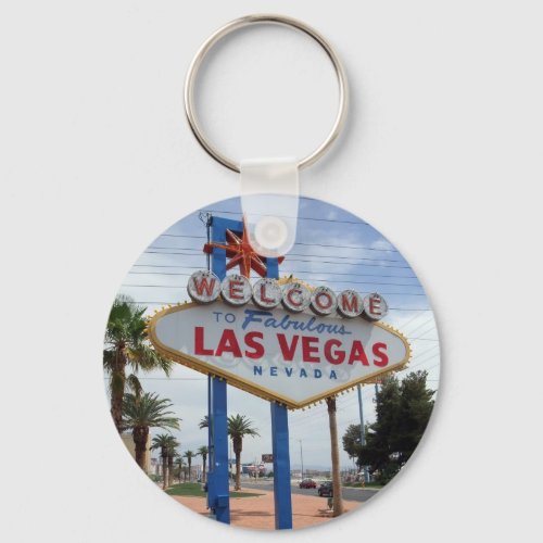 Welcome to Fabulous Las Vegas Lucky Keychain