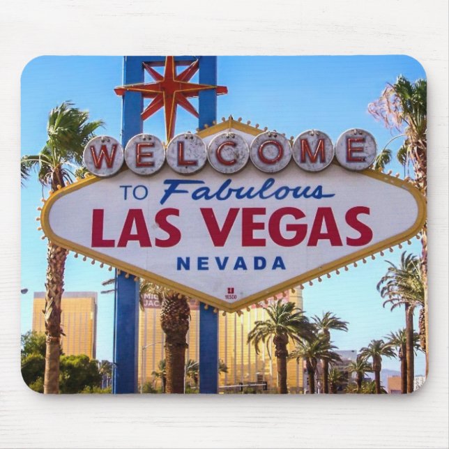 Welcome to Fabulous Las Vegas! Mouse Pad (Front)