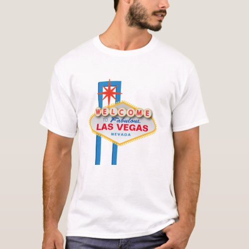 Welcome to fabulous Las Vegas Nevada iconic sign T_Shirt