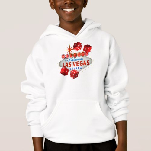 Welcome to Fabulous Las Vegas Nevada Kids Hoodie