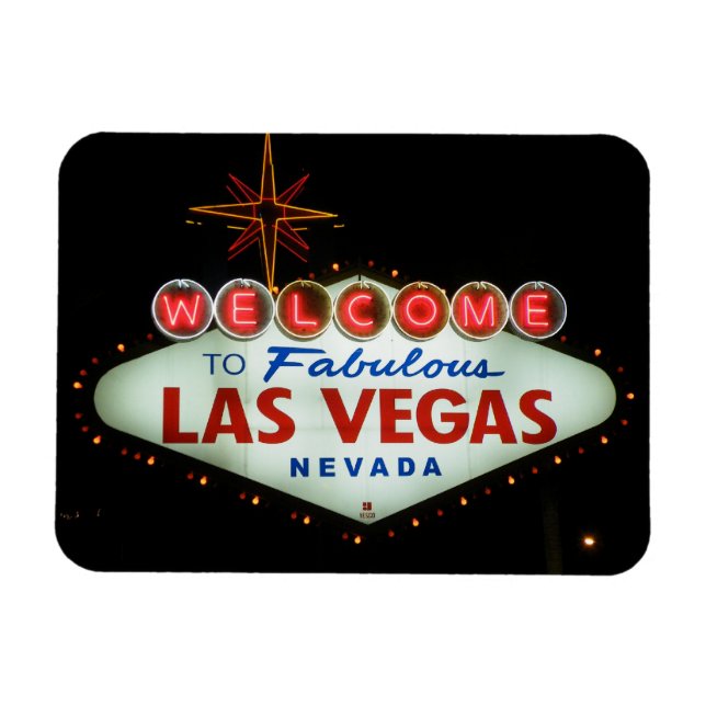 Welcome to Fabulous Las Vegas - Nevada Magnet (Horizontal)