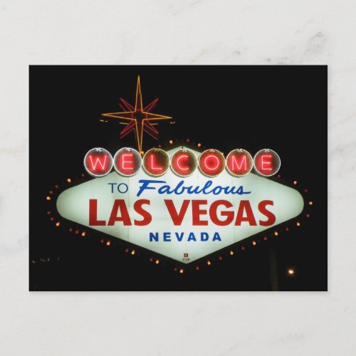 Welcome to Fabulous Las Vegas _ Nevada Postcard