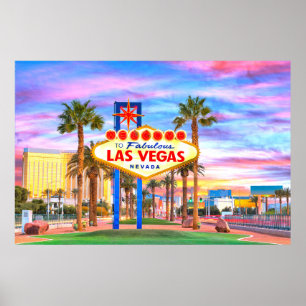 Welcome To Fabulous Las Vegas, Nevada Poster