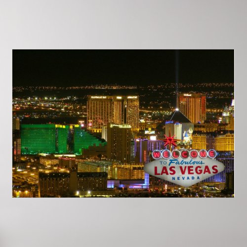 Welcome to Fabulous Las Vegas Nevada Poster