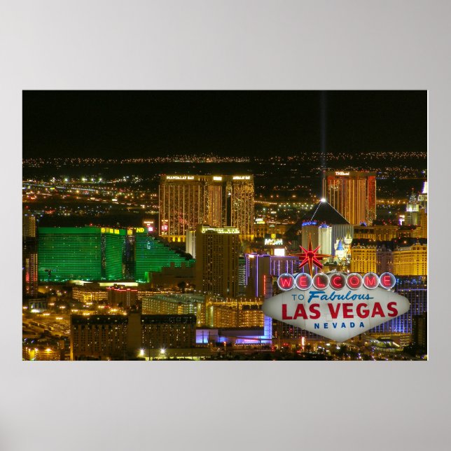 Welcome to Fabulous Las Vegas, Nevada Poster (Front)