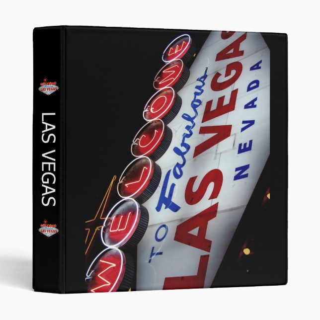 Welcome to Fabulous Las Vegas Photo Binder (Front/Spine)