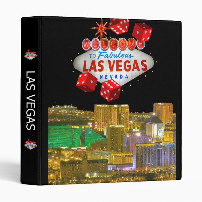 Welcome to Fabulous Las Vegas Photo Binder (Front/Spine)