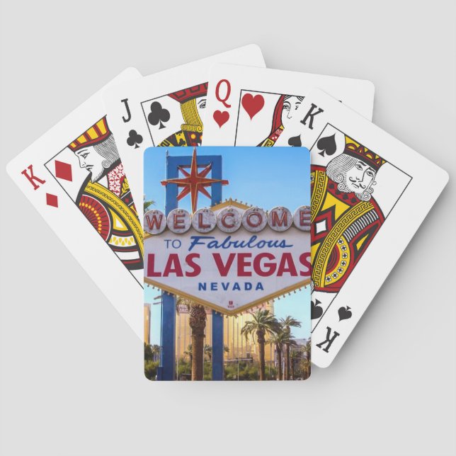 Welcome to Fabulous Las Vegas! Poker Cards (Back)