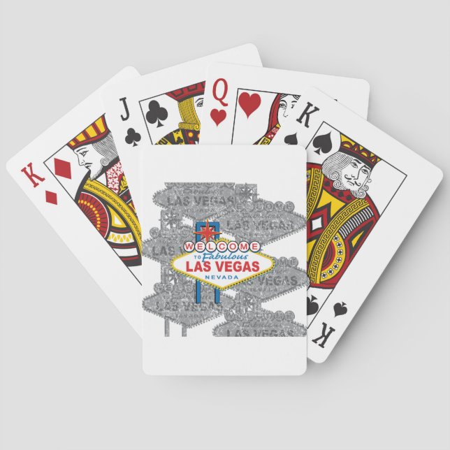 Welcome to Fabulous Las Vegas Poker Cards (Back)