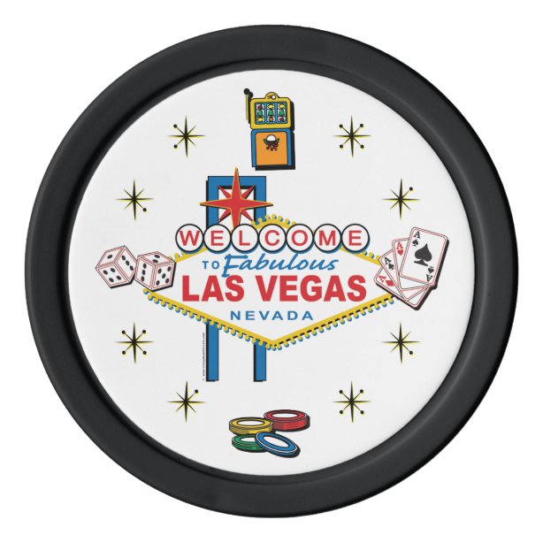Las Vegas Poker Chips Zazzle