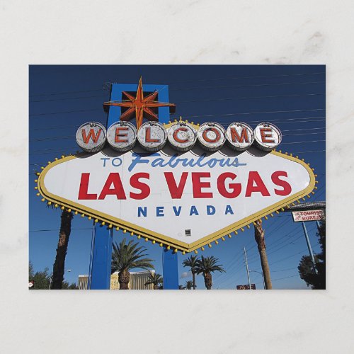 Welcome to Fabulous Las Vegas Postcard