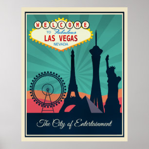 Welcome to Fabulous Las Vegas Poster