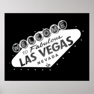 Welcome to Fabulous Las Vegas Sign Poster