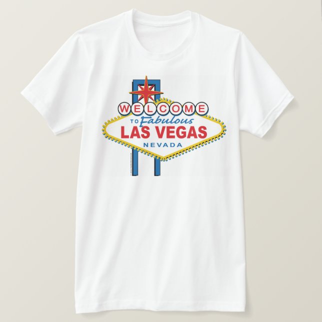 Welcome to Fabulous Las Vegas T-Shirt (Design Front)