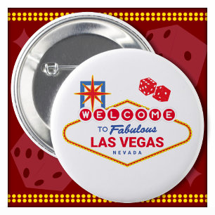 Welcome To Fabulous Las Vegas Trip Las Vegas Sign Button