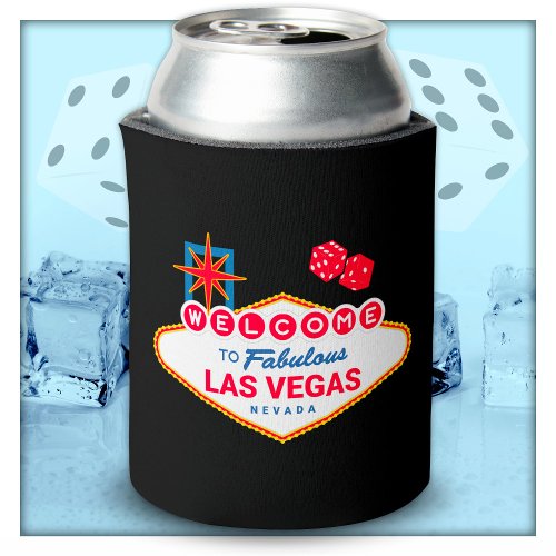 Welcome To Fabulous Las Vegas Trip Las Vegas Sign Can Cooler
