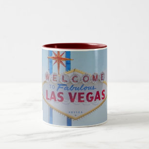 Welcome to Fabulous Las Vegas Two Tone Mug