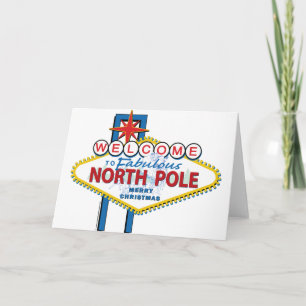 Welcome to Fabulous North Pole Holiday Card
