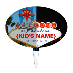 Welcome to Fabulous Your Birthday Party! Cake Topper
