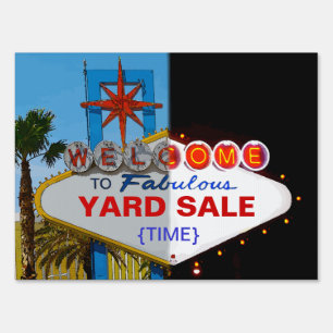 Welcome to Fabulous Your Yard Sale! Yard Sign