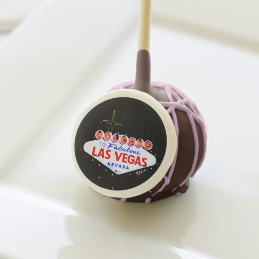Welcome to Fabuous Las Vegas Nevada Sin City Cake Pops (Front Insitu)