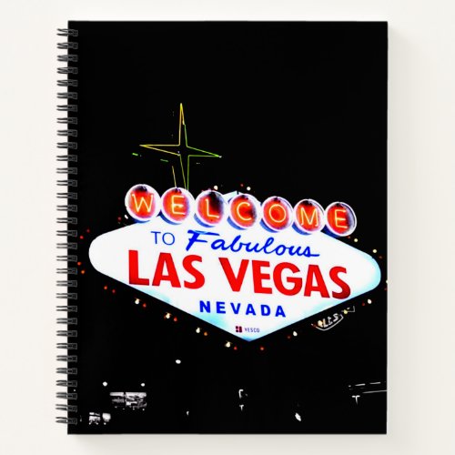 Welcome to Fabuous Las Vegas Nevada Sin City Notebook