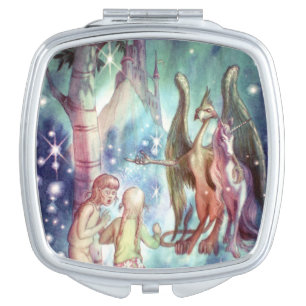 Welcome to Fairyland Compact Mirror