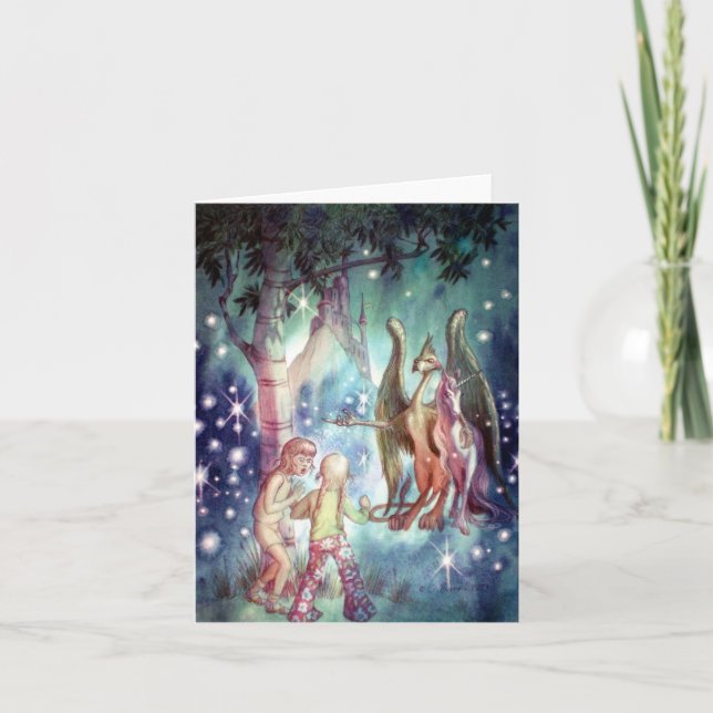 Welcome to Fairyland Note Card (Front)