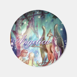 Welcome to Fairyland Personalized Classic Round Sticker