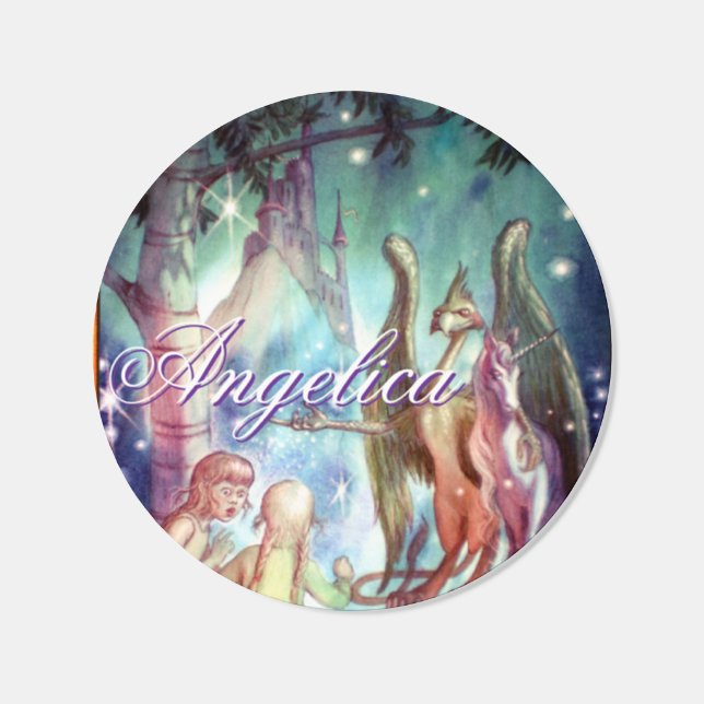 Welcome to Fairyland Personalized Classic Round Sticker (Single)