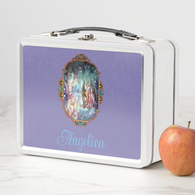 Welcome to Fairyland Personalized Metal Lunch Box (In Situ)