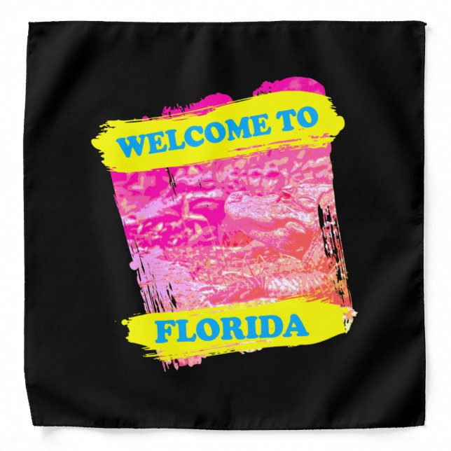 Welcome to Florida Bandana (Front)