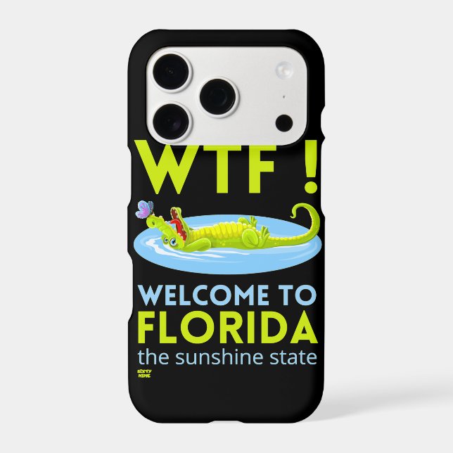 "WELCOME TO FLORIDA" funny      Iphone Case (Back)