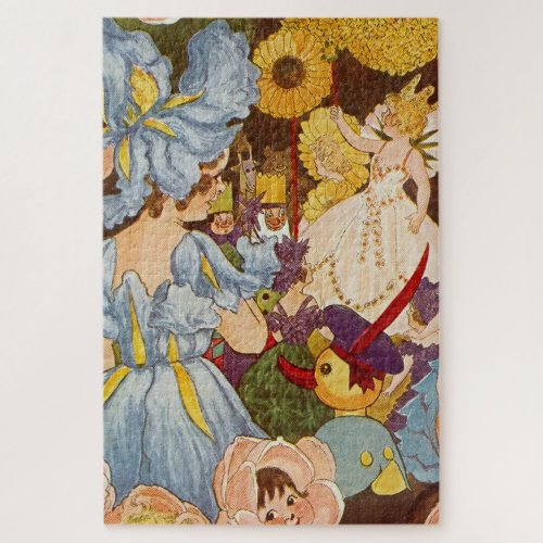 Welcome to Flowerland by M T Ross Jigsaw Puzzle