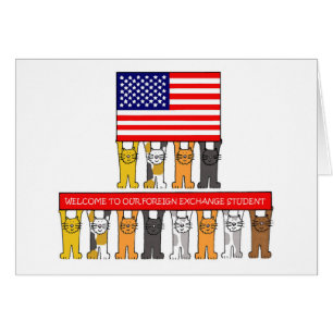 Welcome to Foreign Exchange Student in the USA Cards