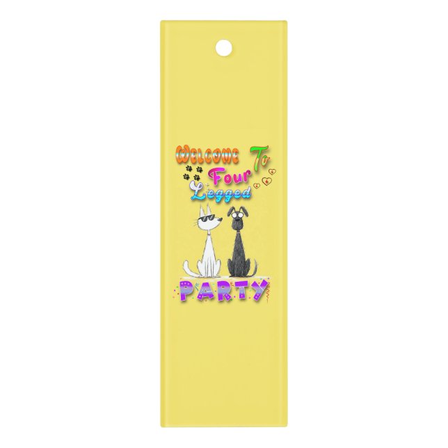 Welcome To Four Legged Party Ruler (Vertical)