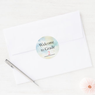 Welcome to Grade Personalized Student Stickers