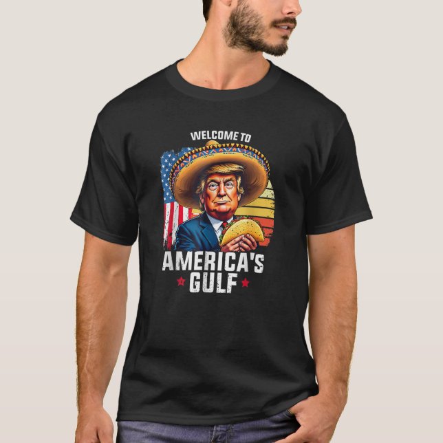 welcome to Gulf of USA of America Est 2025 T-Shirt (Front)