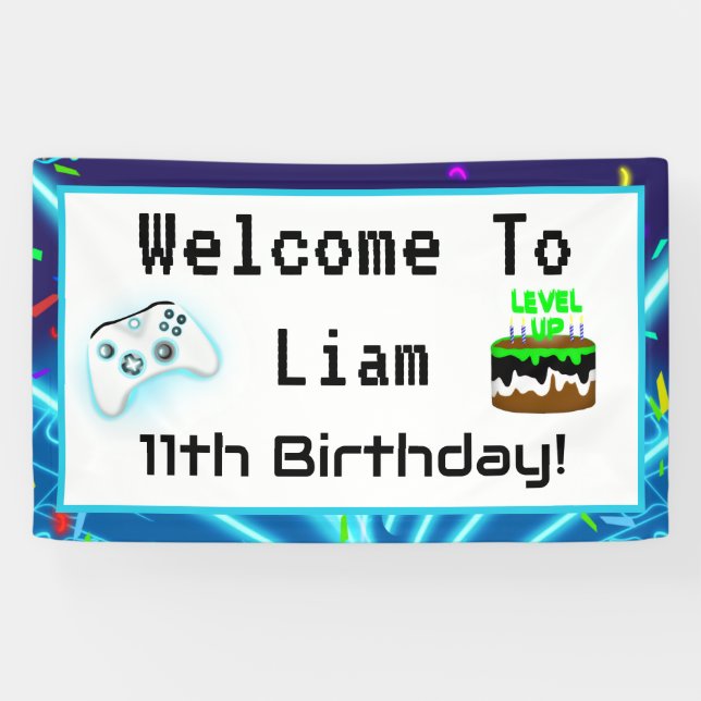 Welcome To  Happy Birthday Critical Hit! Banner (Horizontal)