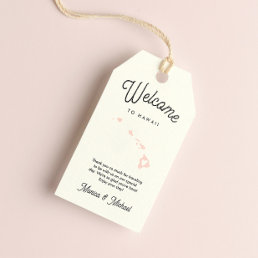 Welcome to HAWAII Wedding ANY COLOR!!  Gift Tags