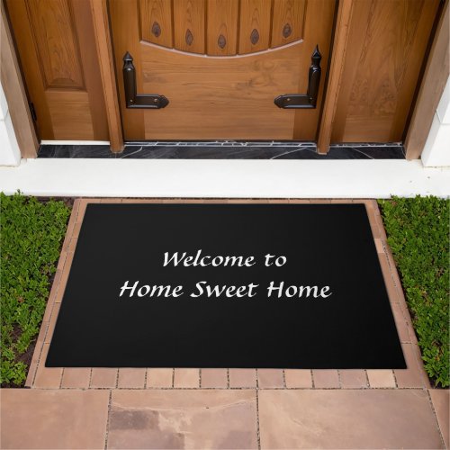 Welcome To Home Sweet Home Doormat