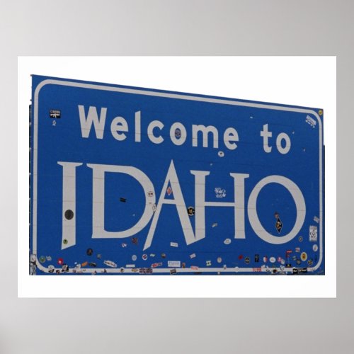 Welcome to Idaho Poster