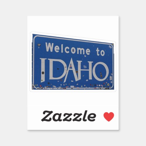Welcome to Idaho Sticker