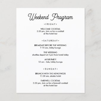 Welcome TO IOWA Letter & Itinerary ANY COLOR | Zazzle